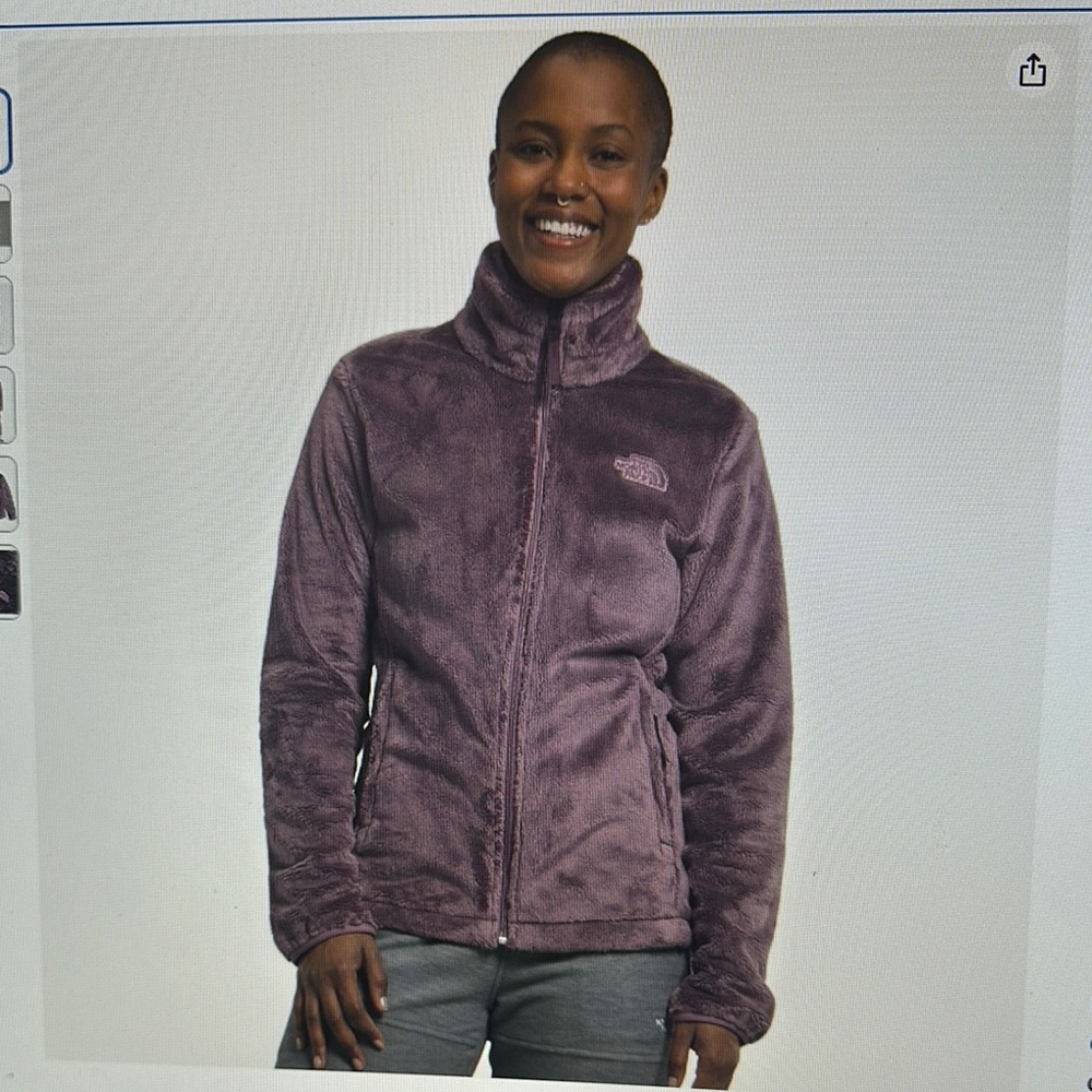 The North Face Women's Purple Fleece Jacket